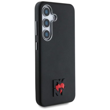 DKNY Odinis Heart of NY Dėklas skirtas Samsung Galaxy S25 - Juodas 3