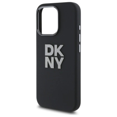 Dėklas DKNY Liquid Silicone Metal Logo iPhone 16 Pro Max - Juodas 5 Dėklas DKNY Liquid Silicone Metal Logo iPhone 16 Pro Max - Juodas 5