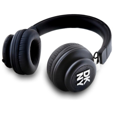 DKNY Metal Logo Bluetooth Over-Ear Headphones – juodas 1
