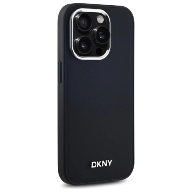 iPhone 14 Pro – DKNY Plain Logo MagSafe dėklas - Juodas 3