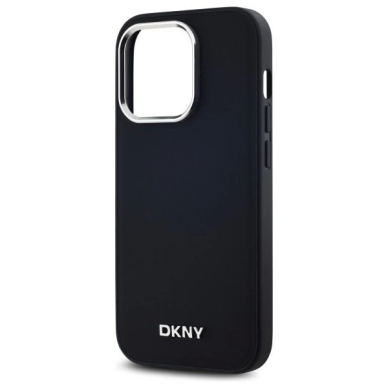 iPhone 14 Pro – DKNY Plain Logo MagSafe dėklas - Juodas 5