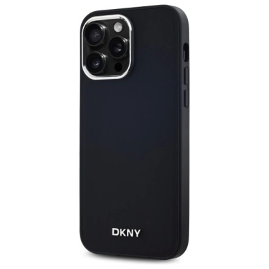 iPhone 14 Pro Max – DKNY Plain Logo MagSafe dėklas - Juodas 1