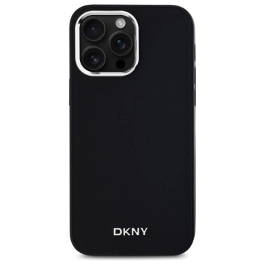 iPhone 14 Pro Max – DKNY Plain Logo MagSafe dėklas - Juodas 2