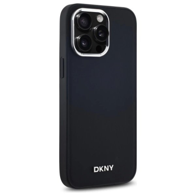 iPhone 14 Pro Max – DKNY Plain Logo MagSafe dėklas - Juodas 3
