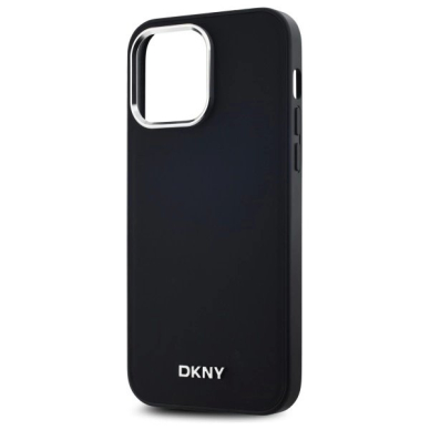 iPhone 14 Pro Max – DKNY Plain Logo MagSafe dėklas - Juodas 5