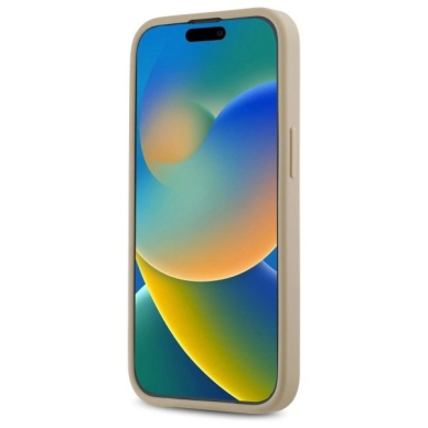 Dėklas DKNY Quilted Stack Logo iPhone 14 - Smėlinis 4 Dėklas DKNY Quilted Stack Logo iPhone 14 - Smėlinis 4