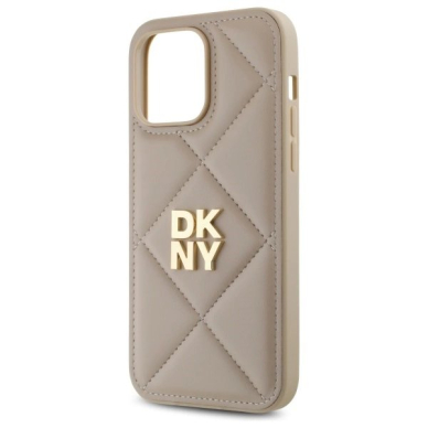 Dėklas DKNY Quilted Stack Logo iPhone 14 Pro Max - Smėlinis 5 Dėklas DKNY Quilted Stack Logo iPhone 14 Pro Max - Smėlinis 5