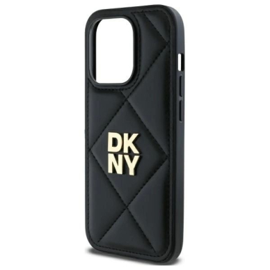 Dėklas DKNY Quilted Stack Logo iPhone 14 Pro Max - Juodas 5 Dėklas DKNY Quilted Stack Logo iPhone 14 Pro Max - Juodas 5