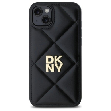 Dėklas DKNY Quilted Stack Logo iPhone 15 Plus - Juodas 2 Dėklas DKNY Quilted Stack Logo iPhone 15 Plus - Juodas 2