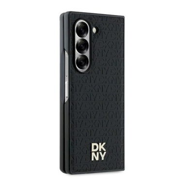 DKNY Repeat Pattern Stack Logo Dėklas Samsung Galaxy Z Fold6 - Juodas 4 DKNY Repeat Pattern Stack Logo Dėklas Samsung Galaxy Z Fold6 - Juodas 4