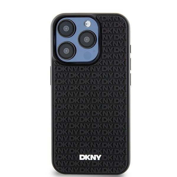 Dėklas DKNY 3D Rubber Repeat Pattern iPhone 15 Pro - Juodas 2 Dėklas DKNY 3D Rubber Repeat Pattern iPhone 15 Pro - Juodas 2
