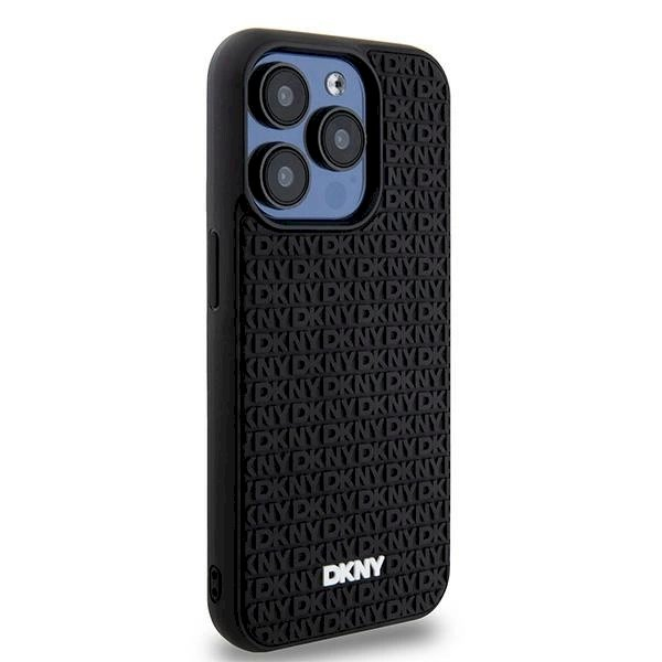 Dėklas DKNY 3D Rubber Repeat Pattern iPhone 15 Pro Max - Juodas 3 Dėklas DKNY 3D Rubber Repeat Pattern iPhone 15 Pro Max - Juodas 3