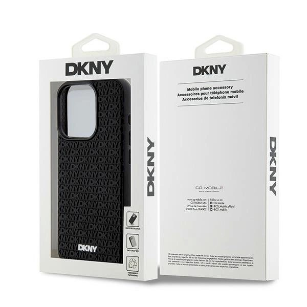 Dėklas DKNY 3D Rubber Repeat Pattern iPhone 15 Pro Max - Juodas 7 Dėklas DKNY 3D Rubber Repeat Pattern iPhone 15 Pro Max - Juodas 7