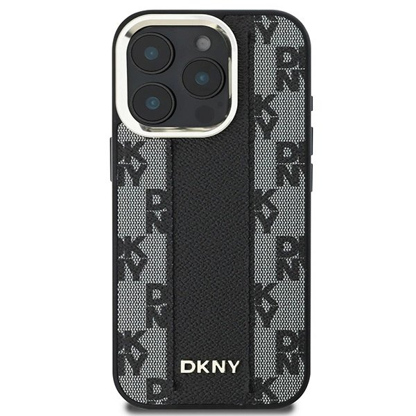 Dėklas DKNY Checkered Pattern Magsafe iPhone 16 Pro Max - Juodas 2 Dėklas DKNY Checkered Pattern Magsafe iPhone 16 Pro Max - Juodas 2