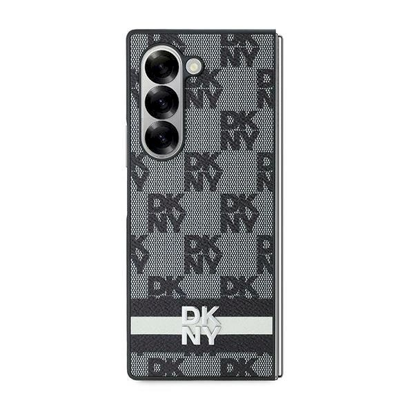 DKNY Checkered Pattern Printed Stripes Dėklas Samsung Galaxy Z Fold 6 - Juodas 1 DKNY Checkered Pattern Printed Stripes Dėklas Samsung Galaxy Z Fold 6 - Juodas 1