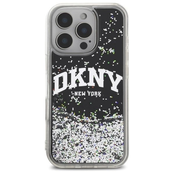 Dėklas DKNY DKHCP16XLBNAEK iPhone 16 Pro Max 6.9 Juodas/Juodas hard Liquid Glitter Arch Logo 2 Dėklas DKNY DKHCP16XLBNAEK iPhone 16 Pro Max 6.9 Juodas/Juodas hard Liquid Glitter Arch Logo 2