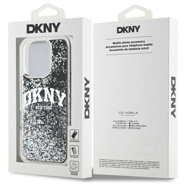 Dėklas DKNY DKHCP16XLBNAEK iPhone 16 Pro Max 6.9 Juodas/Juodas hard Liquid Glitter Arch Logo 7 Dėklas DKNY DKHCP16XLBNAEK iPhone 16 Pro Max 6.9 Juodas/Juodas hard Liquid Glitter Arch Logo 7