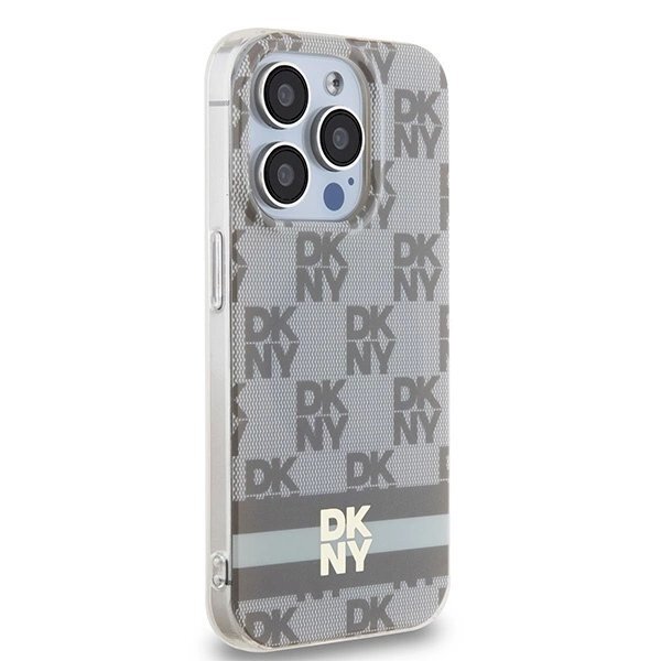 Dėklas DKNY IML Checkered Mono PatternPrinted Stripes MagSafeiPhone 14 Pro Max - Smėlinis 3 Dėklas DKNY IML Checkered Mono PatternPrinted Stripes MagSafeiPhone 14 Pro Max - Smėlinis 3
