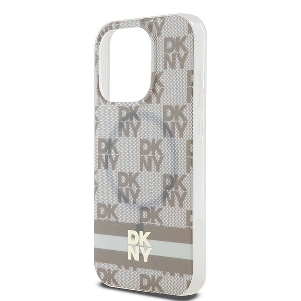 Dėklas DKNY IML Checkered Mono PatternPrinted Stripes MagSafeiPhone 15 Pro Max - Smėlinis 5 Dėklas DKNY IML Checkered Mono PatternPrinted Stripes MagSafeiPhone 15 Pro Max - Smėlinis 5