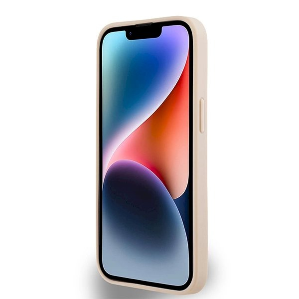 Dėklas DKNY Leather Checkered Mono PatternPrinted StripesiPhone 15 / 14 / 13 - Rožinis 4 Dėklas DKNY Leather Checkered Mono PatternPrinted StripesiPhone 15 / 14 / 13 - Rožinis 4