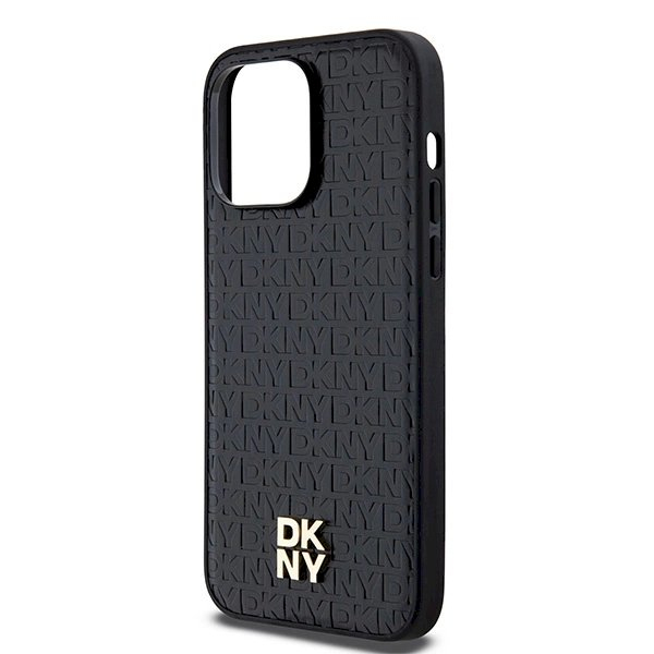 Dėklas DKNY Leather Pattern Metal Logo MagSafeiPhone 13 Pro Max - Juodas 5 Dėklas DKNY Leather Pattern Metal Logo MagSafeiPhone 13 Pro Max - Juodas 5