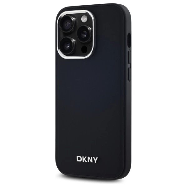 iPhone 14 Pro – DKNY Plain Logo MagSafe dėklas - Juodas 1
