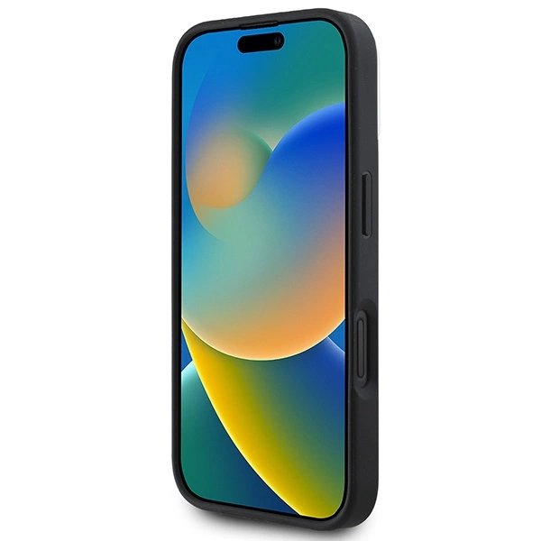 Dėklas DKNY Plain Silver Logo MagSafe iPhone 16 - Juodas 4 Dėklas DKNY Plain Silver Logo MagSafe iPhone 16 - Juodas 4