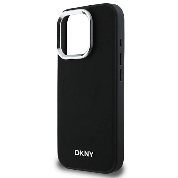 Dėklas DKNY Plain Silver Logo MagSafe iPhone 16 Pro - Juodas 5 Dėklas DKNY Plain Silver Logo MagSafe iPhone 16 Pro - Juodas 5