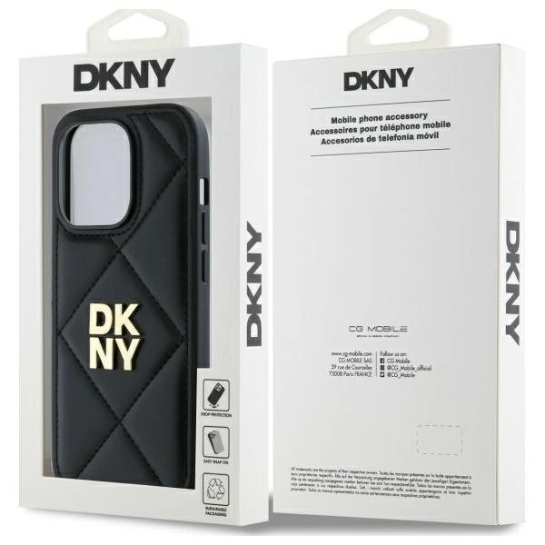 Dėklas DKNY Quilted Stack Logo iPhone 14 Pro - Juodas 7 Dėklas DKNY Quilted Stack Logo iPhone 14 Pro - Juodas 7