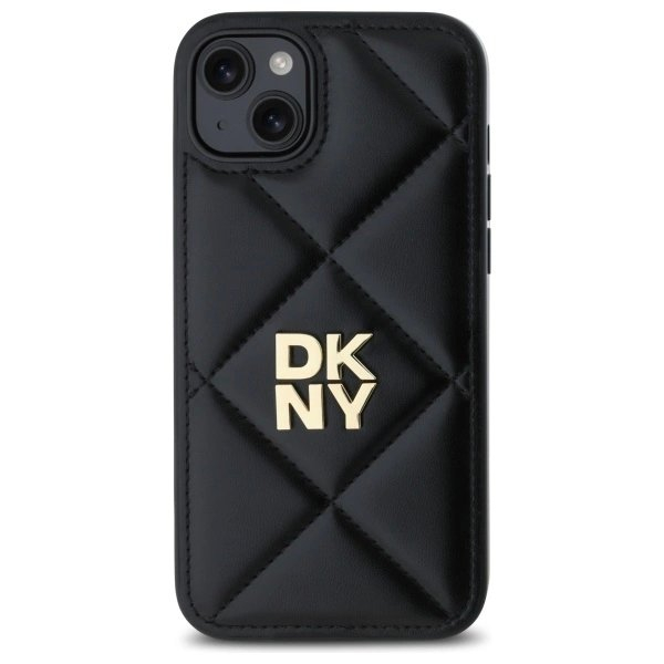 Dėklas DKNY Quilted Stack Logo iPhone 15 Plus - Juodas 2 Dėklas DKNY Quilted Stack Logo iPhone 15 Plus - Juodas 2