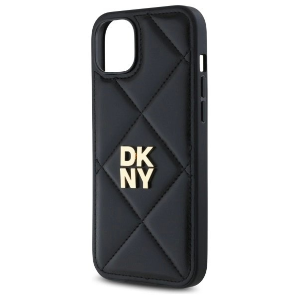 Dėklas DKNY Quilted Stack Logo iPhone 15 Plus - Juodas 5 Dėklas DKNY Quilted Stack Logo iPhone 15 Plus - Juodas 5