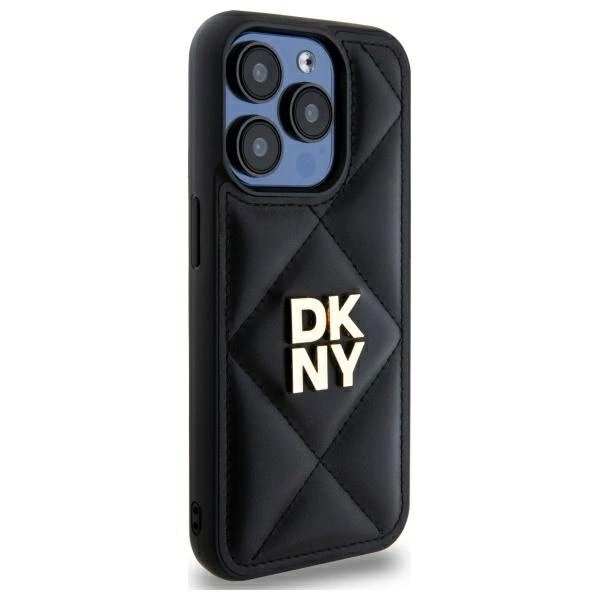 Dėklas DKNY Quilted Stack Logo iPhone 15 Pro Max  - Juodas 3