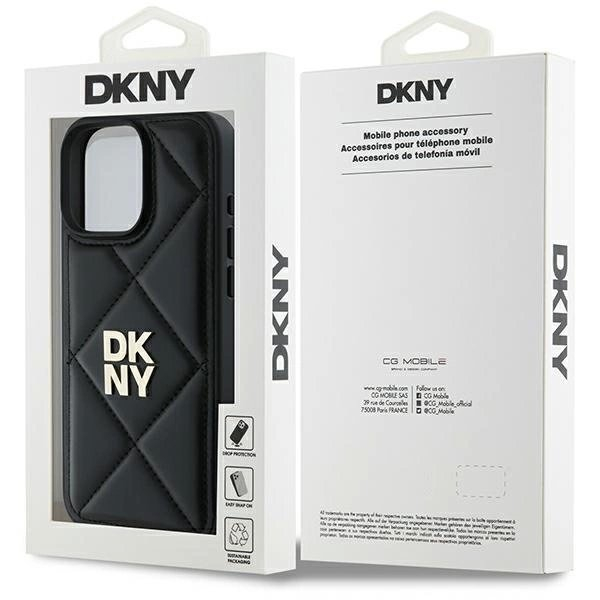 Dėklas DKNY Quilted Stack Logo iPhone 16 Pro - Juodas 7 Dėklas DKNY Quilted Stack Logo iPhone 16 Pro - Juodas 7