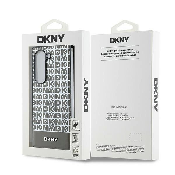 DKNY Repeat Pattern Bottom Stripe Dėklas Samsung Galaxy Z Fold 6 - Rudas 6 DKNY Repeat Pattern Bottom Stripe Dėklas Samsung Galaxy Z Fold 6 - Rudas 6
