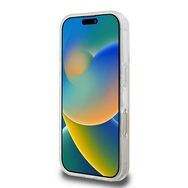 Dėklas DKNY Repeat Texture Pattern With Stripe iPhone 16 Pro Max  - Rožinis 4 Dėklas DKNY Repeat Texture Pattern With Stripe iPhone 16 Pro Max  - Rožinis 4