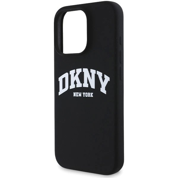 Dėklas DKNY Silicone White Printed Logo MagSafe  iPhone 16 Pro Max - Juodas 5 Dėklas DKNY Silicone White Printed Logo MagSafe  iPhone 16 Pro Max - Juodas 5