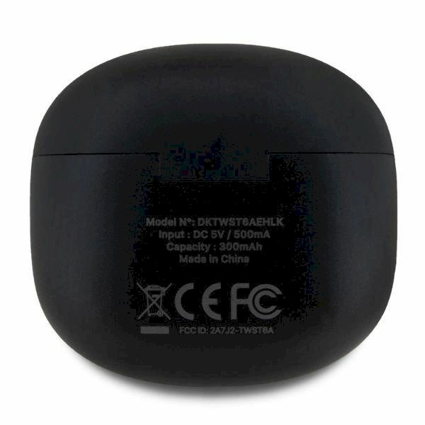 DKNY TWS BT Satiny Finish Headphones – juodas 3 DKNY TWS BT Satiny Finish Headphones – juodas 3