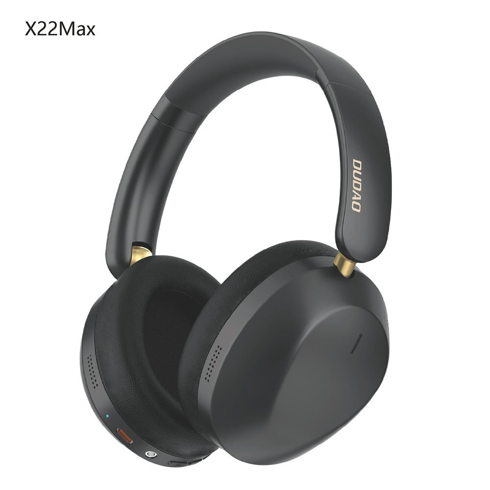 Belaidės ausinės Dudao X22 Max On-Ear Bluetooth su ANC – juodos