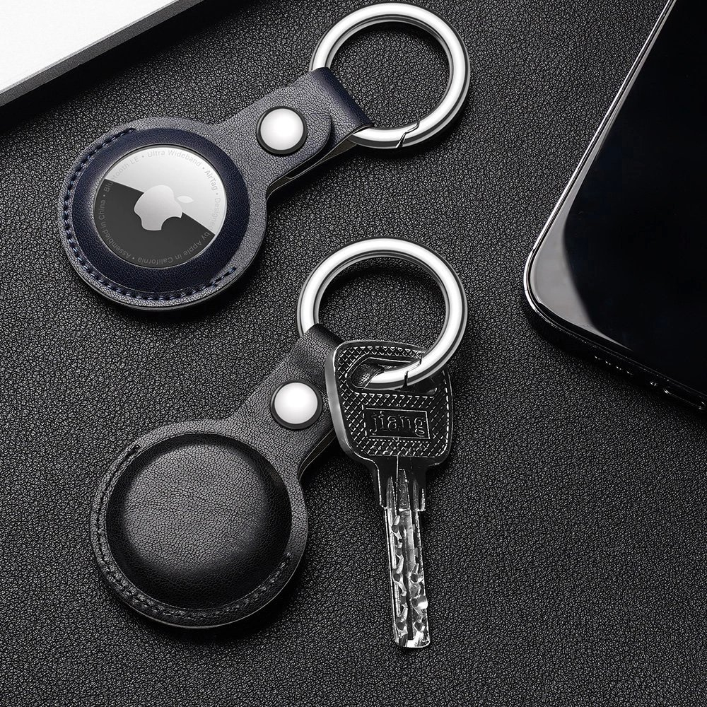 Dux Ducis 4pcs set Silikoninis flexible cover keychain loop Dėklas skirtas Apple AirTag (Juodas / Žalias / Rožinis / Mėlynas) 16 Dux Ducis 4pcs set Silikoninis flexible cover keychain loop Dėklas skirtas Apple AirTag (Juodas / Žalias / Rožinis / Mėlynas) 16