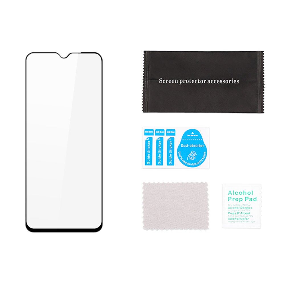 Ekrano apsauga Dux Ducis 9D Tempered Glass Xiaomi Redmi A2 / Redmi A1 Juodais kraštais 9