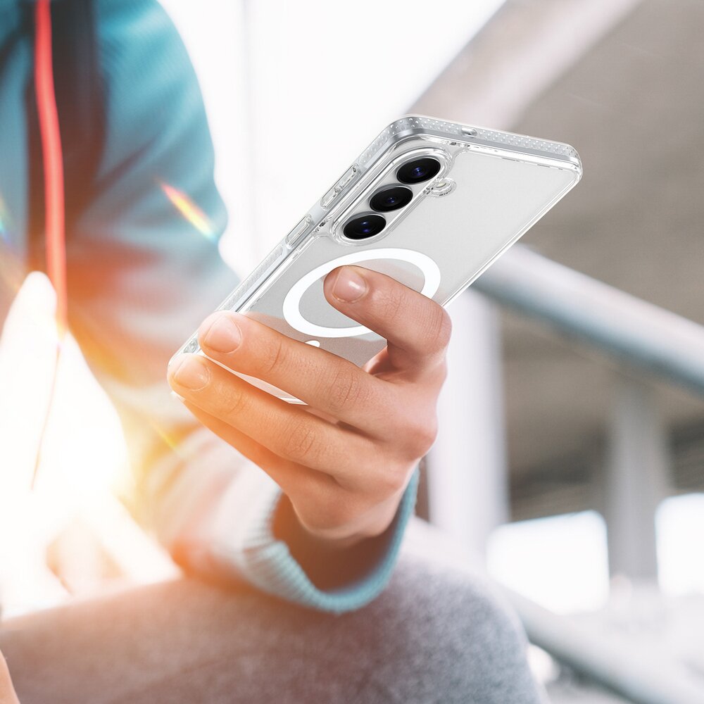 Samsung Galaxy S26 Plus Dux Ducis Clin Mag MagSafe dėklas – skaidrus 12