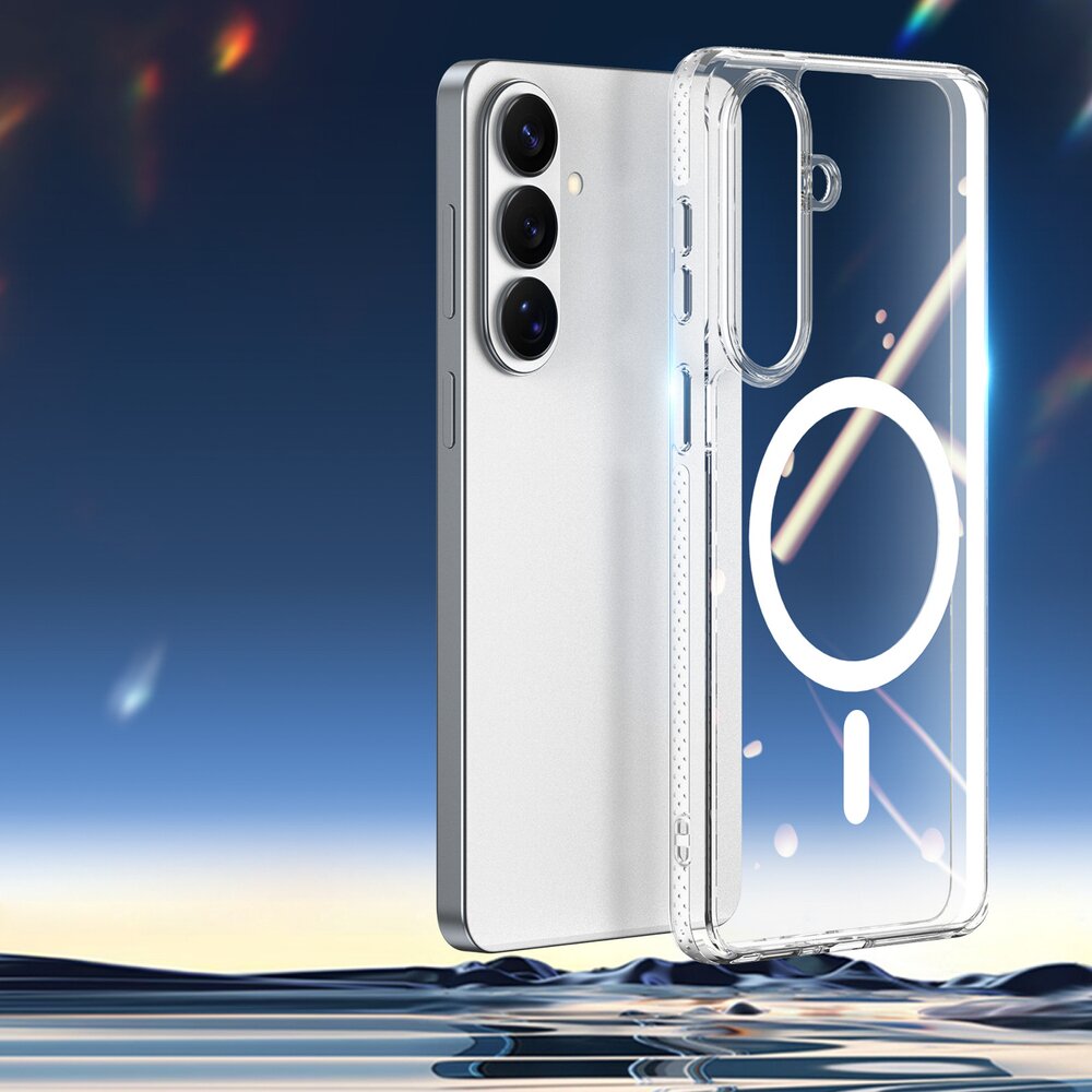 Samsung Galaxy S26 Plus Dux Ducis Clin Mag MagSafe dėklas – skaidrus 4 Samsung Galaxy S26 Plus Dux Ducis Clin Mag MagSafe dėklas – skaidrus 4