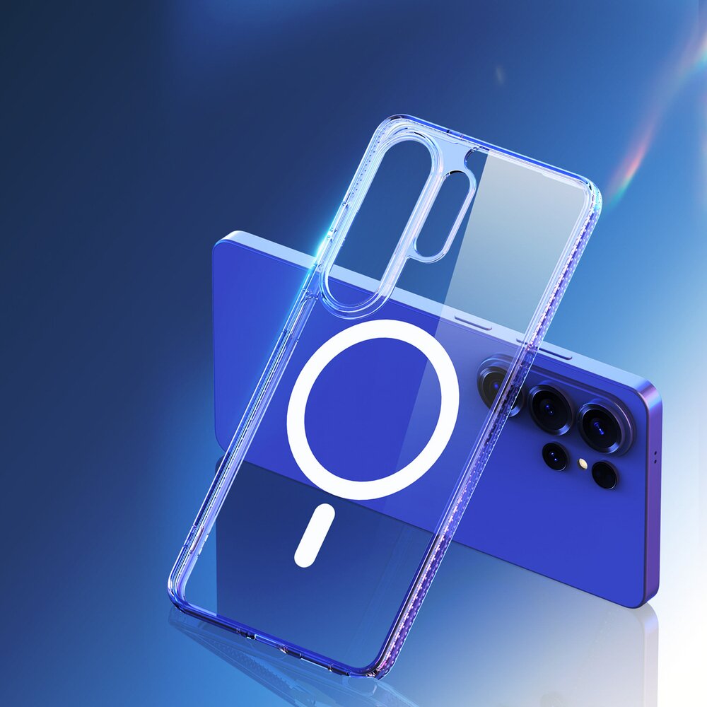 Samsung Galaxy S26 Ultra Dux Ducis Clin Mag MagSafe dėklas – skaidrus 10