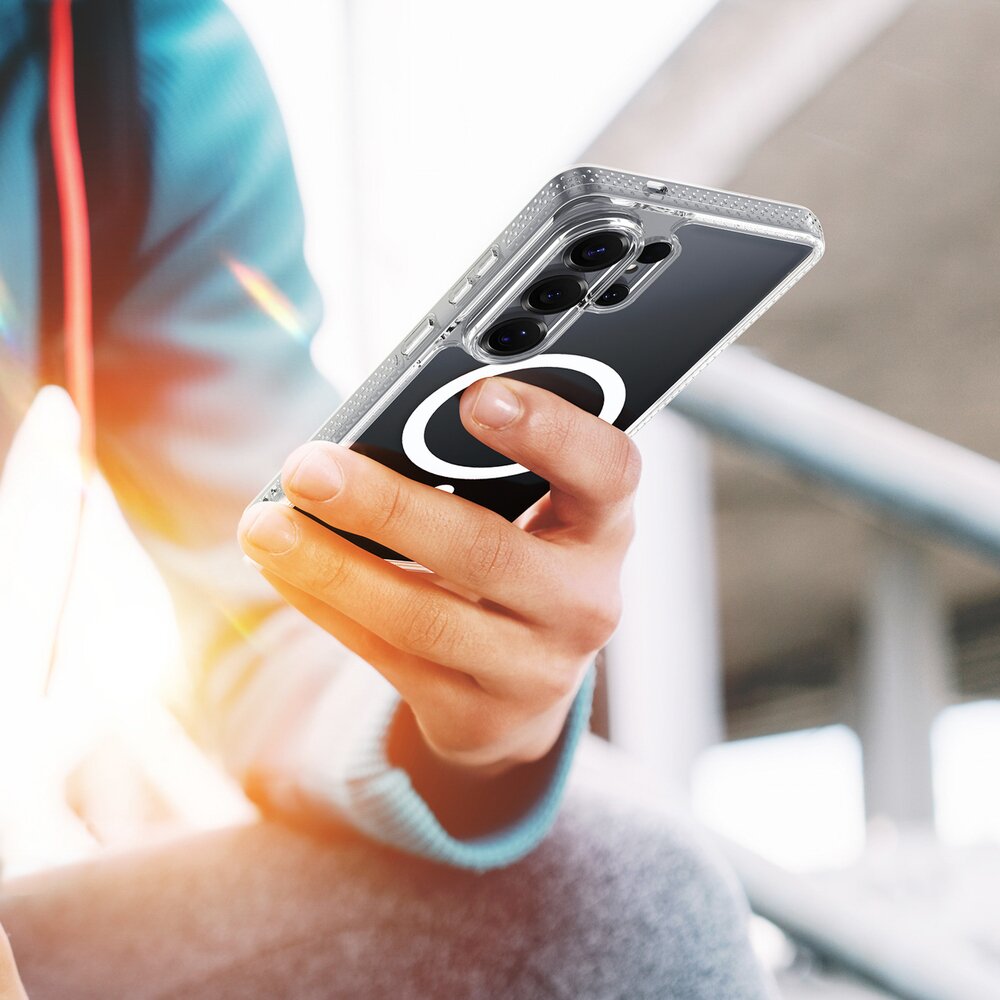 Samsung Galaxy S26 Ultra Dux Ducis Clin Mag MagSafe dėklas – skaidrus 12