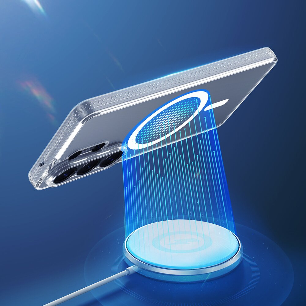 Samsung Galaxy S26 Ultra Dux Ducis Clin Mag MagSafe dėklas – skaidrus 5