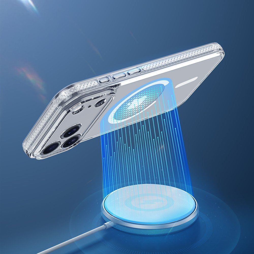 iPhone 17 Pro Dux Ducis Clin Mag MagSafe dėklas – skaidrus 3