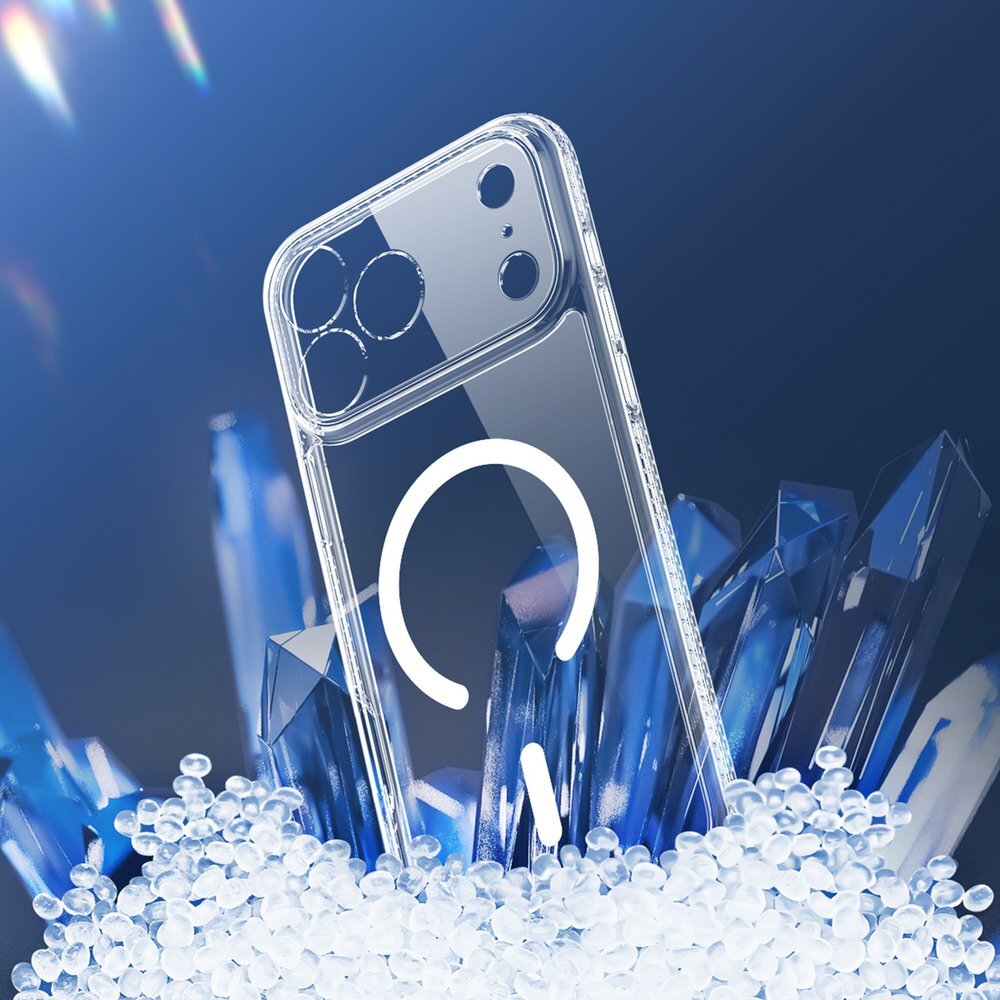 iPhone 17 Pro Dux Ducis Clin Mag MagSafe dėklas – skaidrus 5
