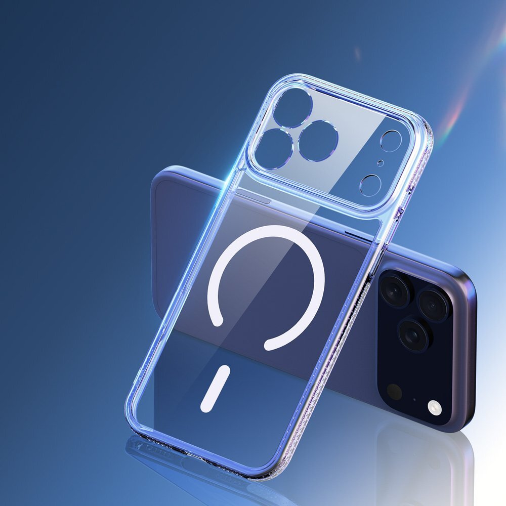iPhone 17 Pro Dux Ducis Clin Mag MagSafe dėklas – skaidrus 9