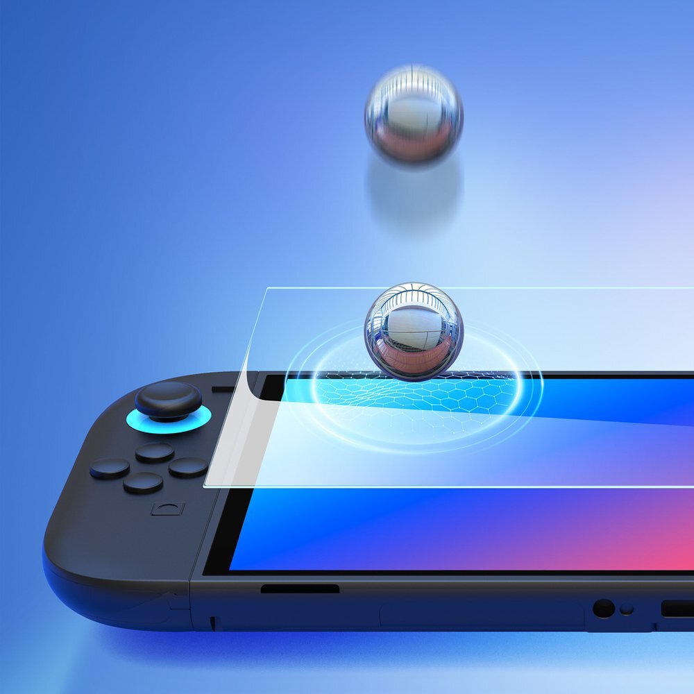 Nintendo Switch 2 Dux Ducis HD grūdintas stiklas su montavimo rėmeliu 5