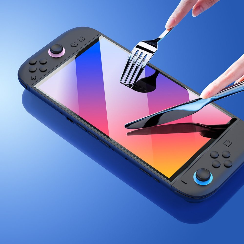 Nintendo Switch 2 Dux Ducis HD grūdintas stiklas su montavimo rėmeliu 6